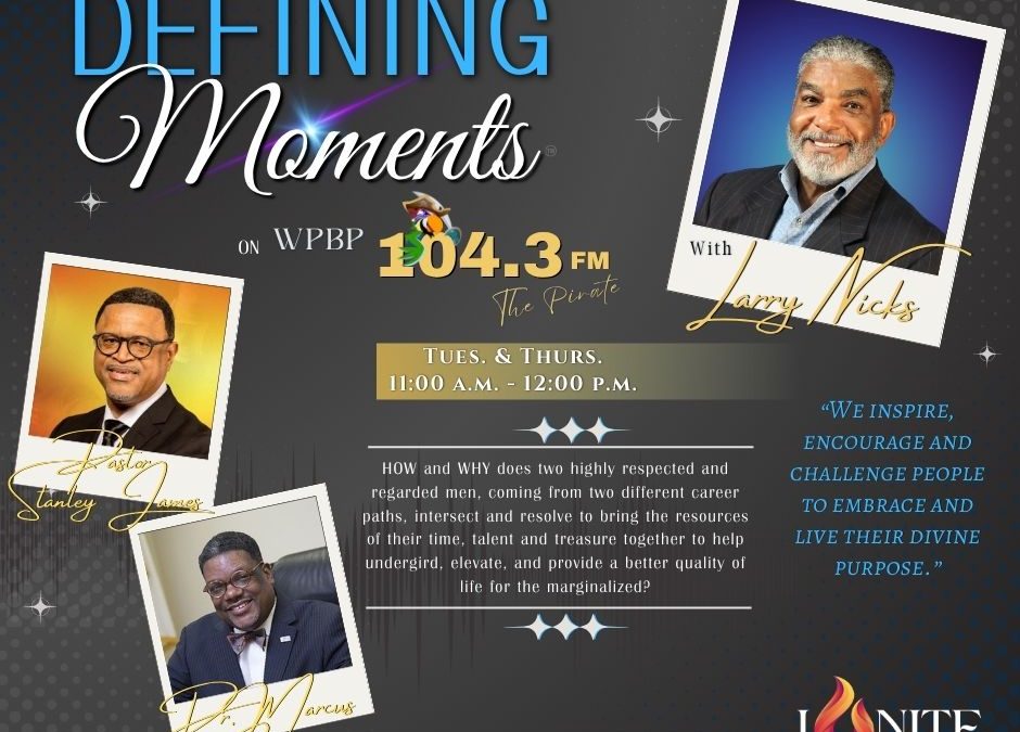 Pastor Stanley James and Dr. Marcus Chanay